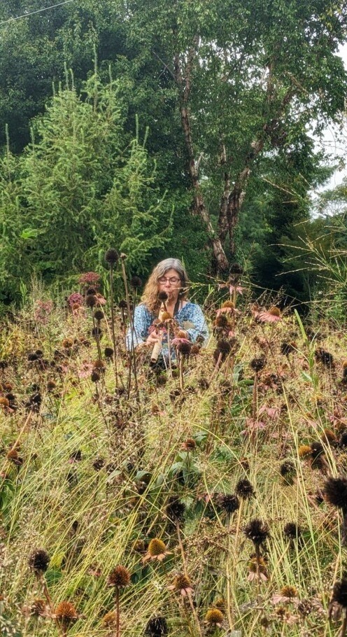 Forest Walking Guide Linda Lombardo of Wild Heart Nature Connection 